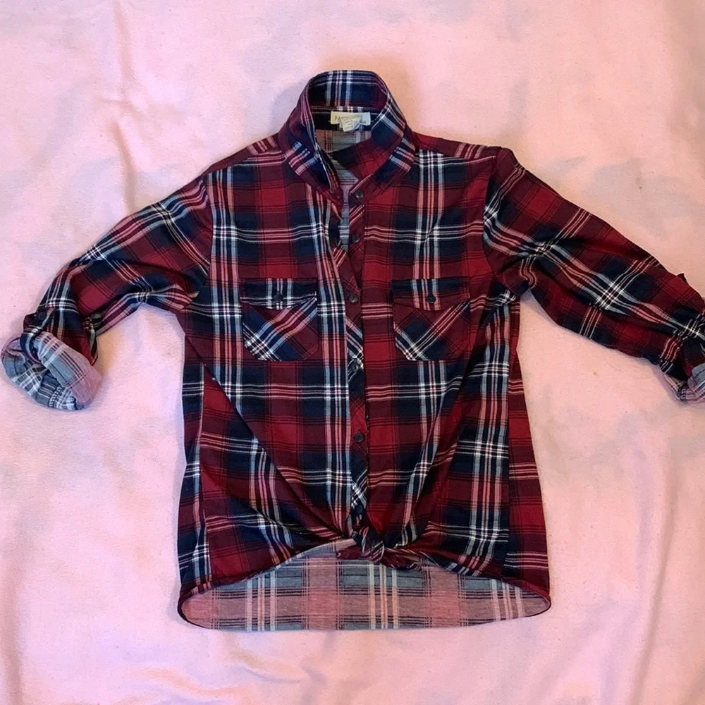 Plaid button up - Picture 1 of 1